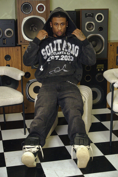 Siasom Convertible Hoodie (Black)