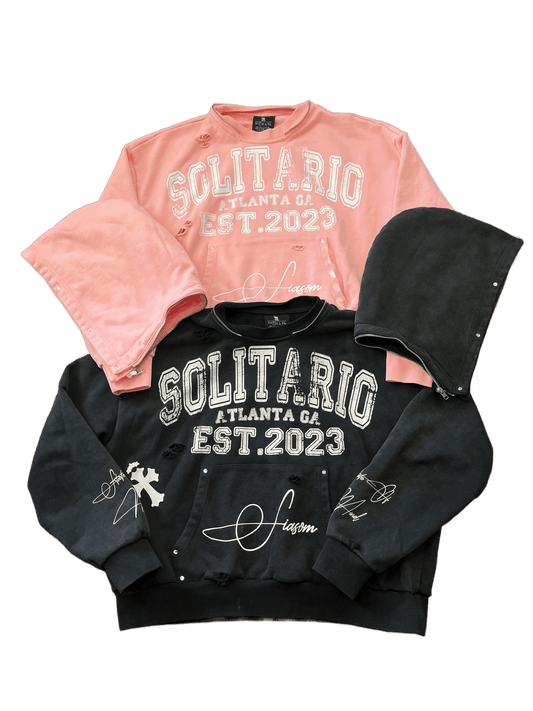 Siasom Convertible Hoodie (Black)